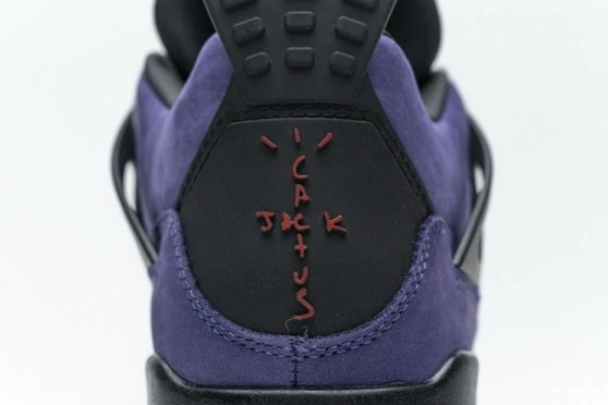 Cheap EP AJ4-766302 AJ4-766302 Travis Scott Purple Retro Air x Jordan 4 1229